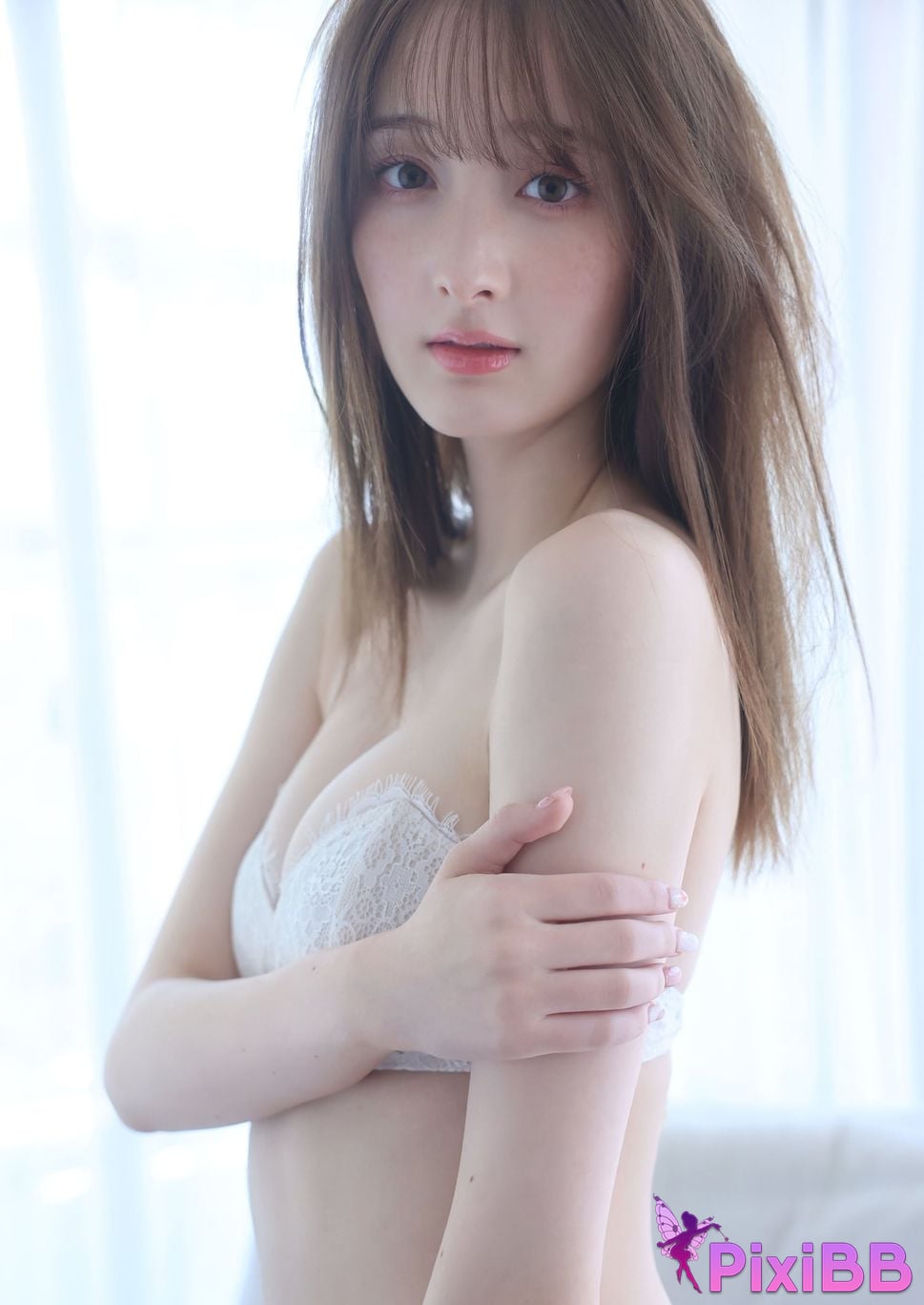 Japanese Idol Cecile Nana Cecil Digital only YJ PHOTO BOOK photo collection pale faintly PixiBB.COM 054