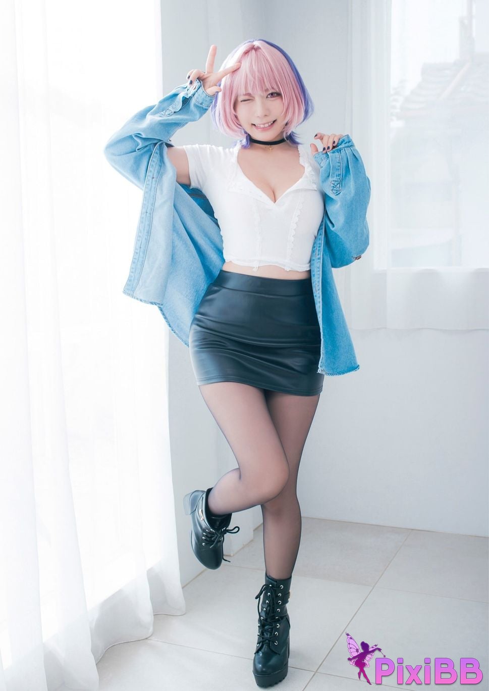 Japanese Idol Shinonome Umi Digital only YJ PHOTO BOOK photo collection Noa Senpai no cosplay PixiBB.COM 006