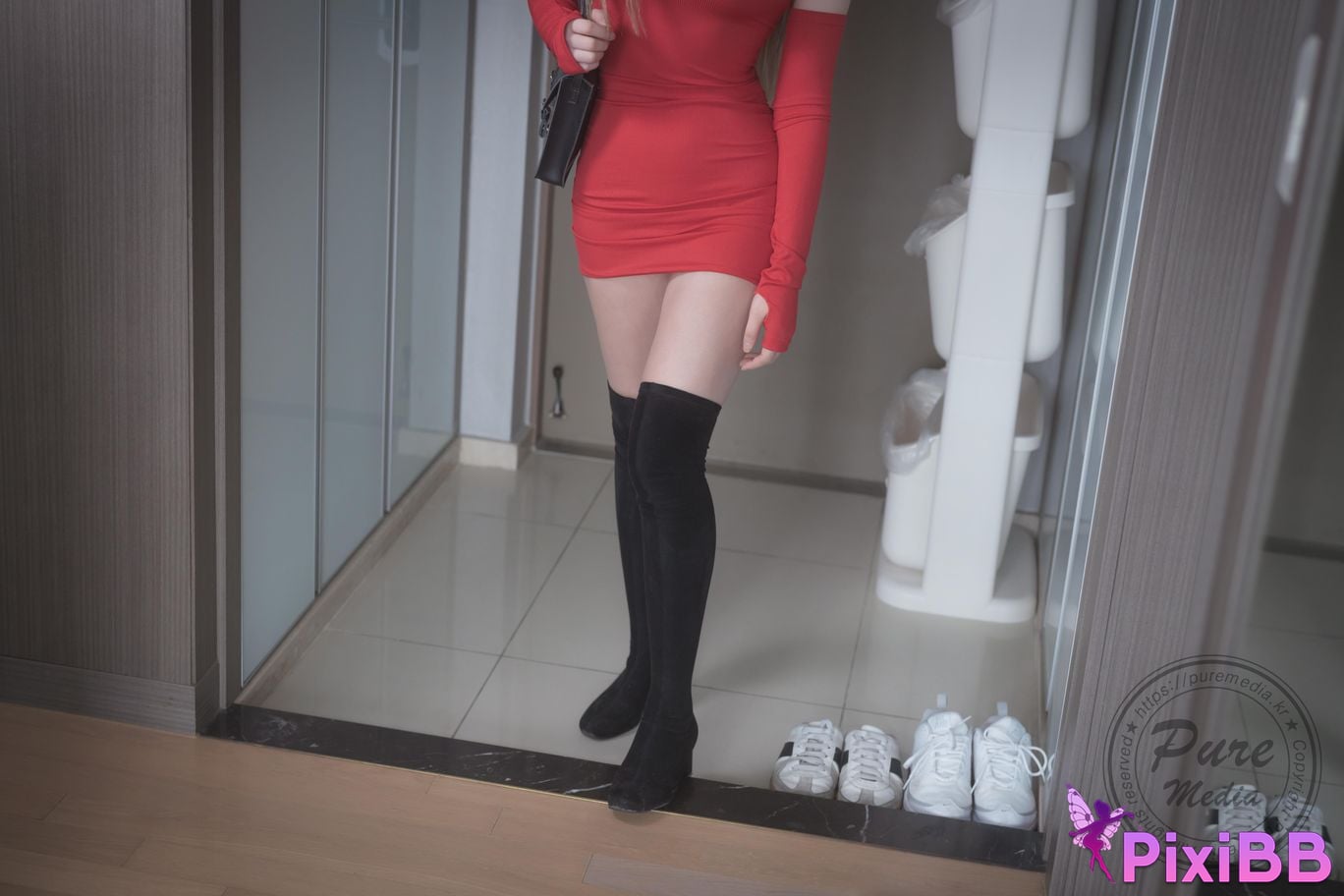 Pure Media Vol.278 Raon Red Day And Lonely Girl PixiBB.COM 001