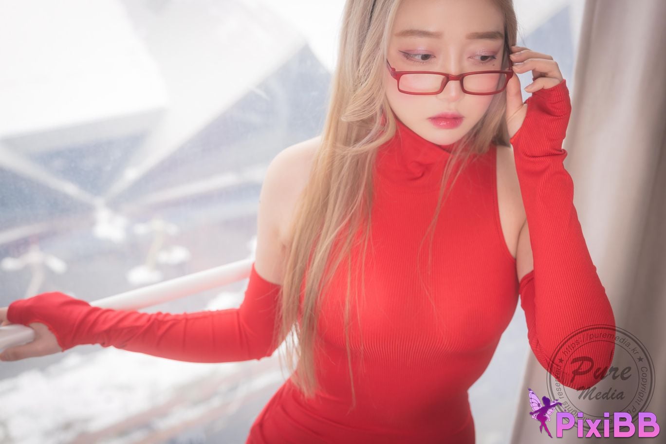 Pure Media Vol.278 Raon Red Day And Lonely Girl PixiBB.COM 013