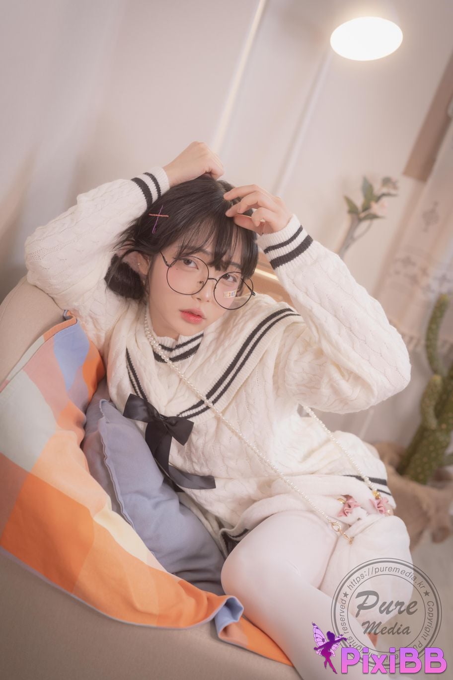 Pure Media Vol.276 Jelly Girl Trapped in a Rooftop Room PixiBB.COM 022