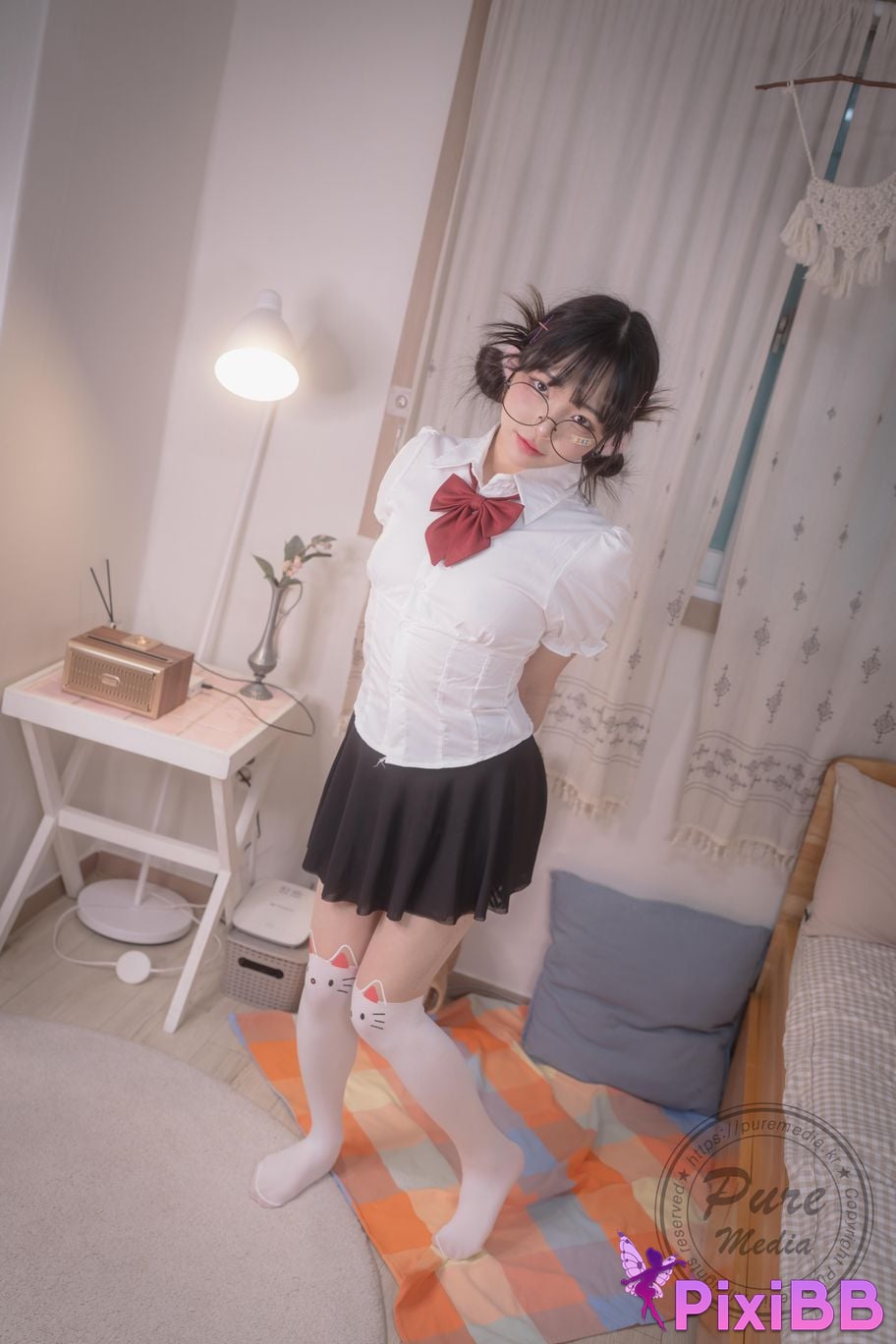 Pure Media Vol.276 Jelly Girl Trapped in a Rooftop Room PixiBB.COM 068