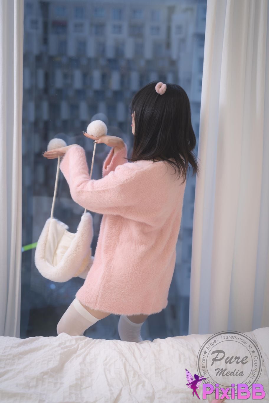 Pure Media Vol.266 Jelly Cutie Rabbit and Pink Hole PixiBB.COM 006