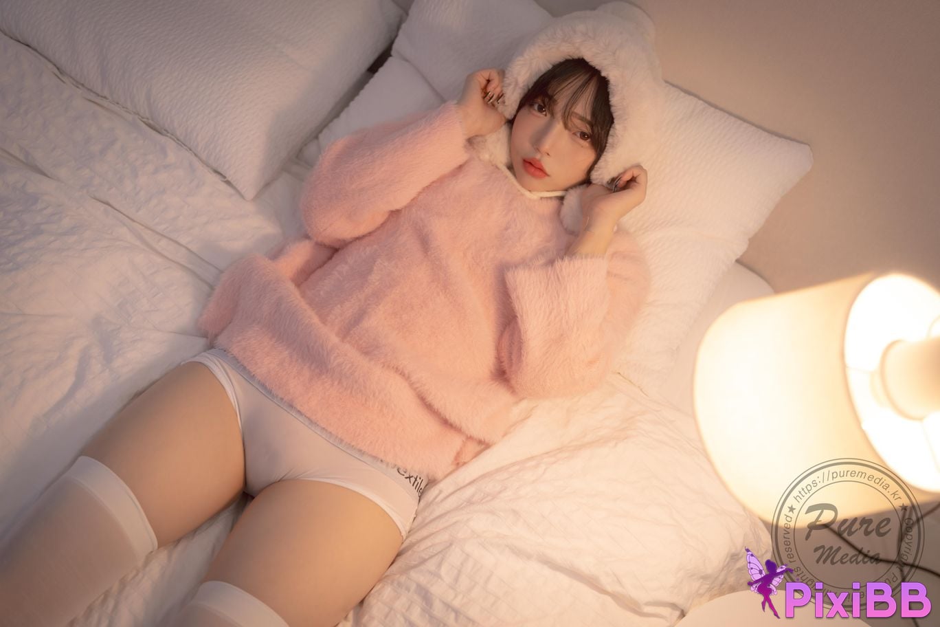 Pure Media Vol.266 Jelly Cutie Rabbit and Pink Hole PixiBB.COM 029