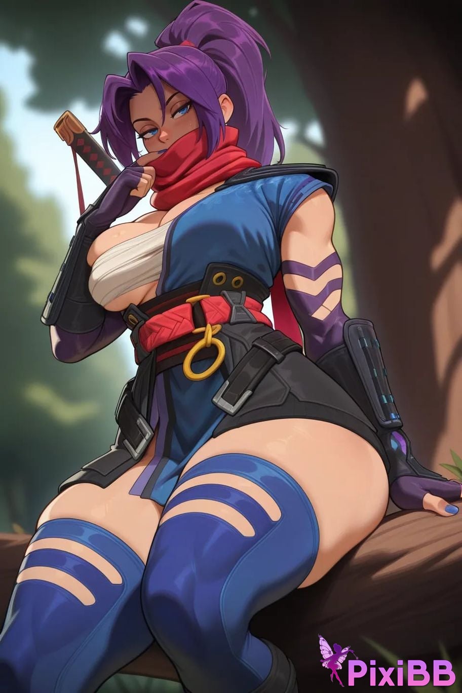 waifuinvoker psylocke x men PixiBB.COM