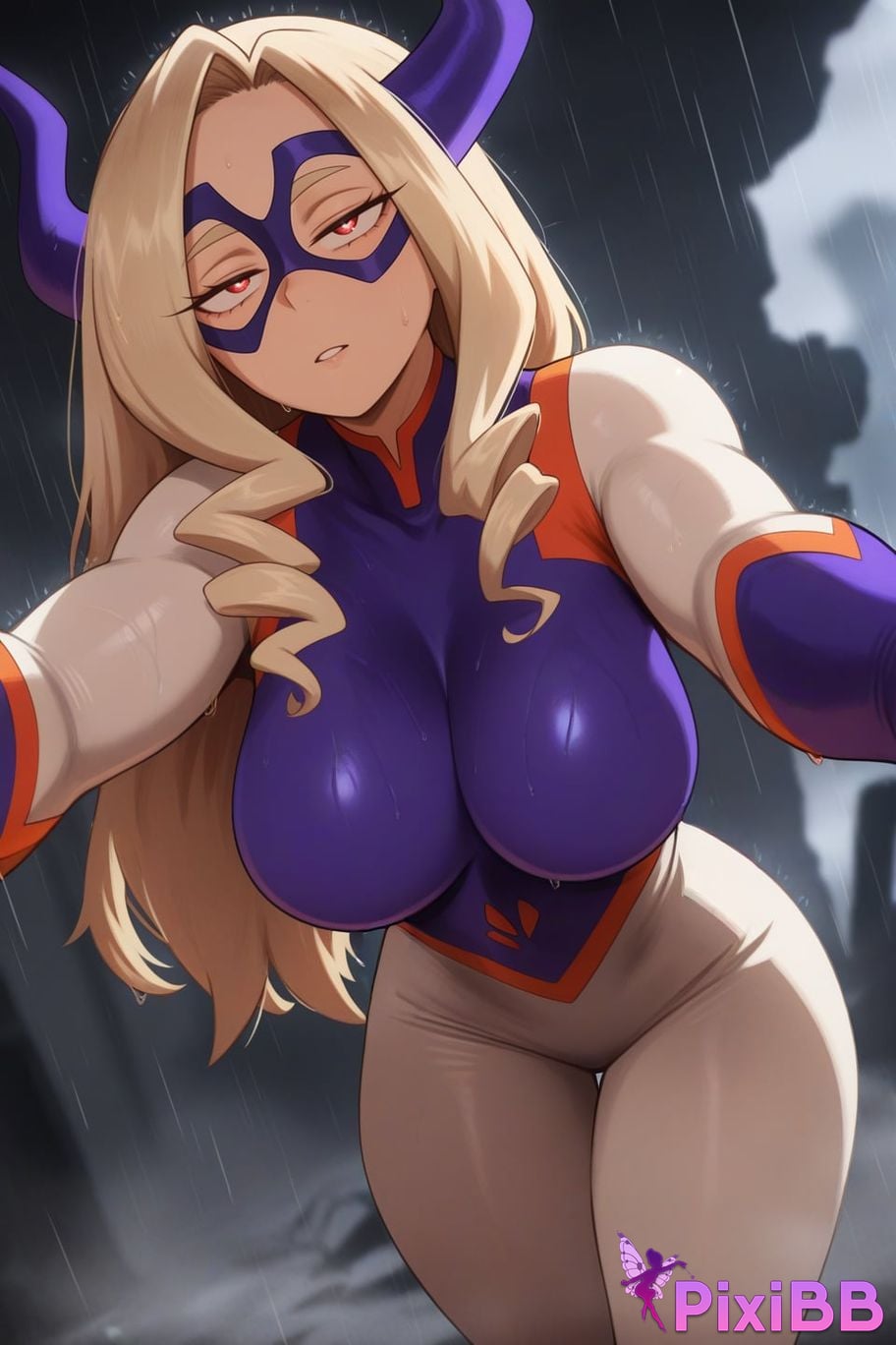 waifuinvoker mount lady yu takeyama my hero academia PixiBB.COM 22