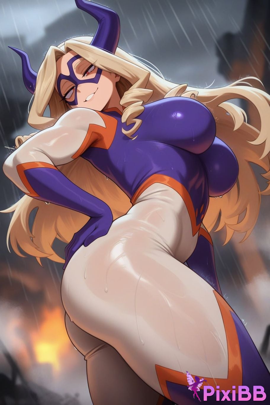 waifuinvoker mount lady yu takeyama my hero academia PixiBB.COM 37