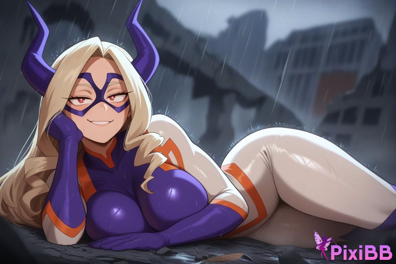 waifuinvoker mount lady yu takeyama my hero academia PixiBB.COM 40