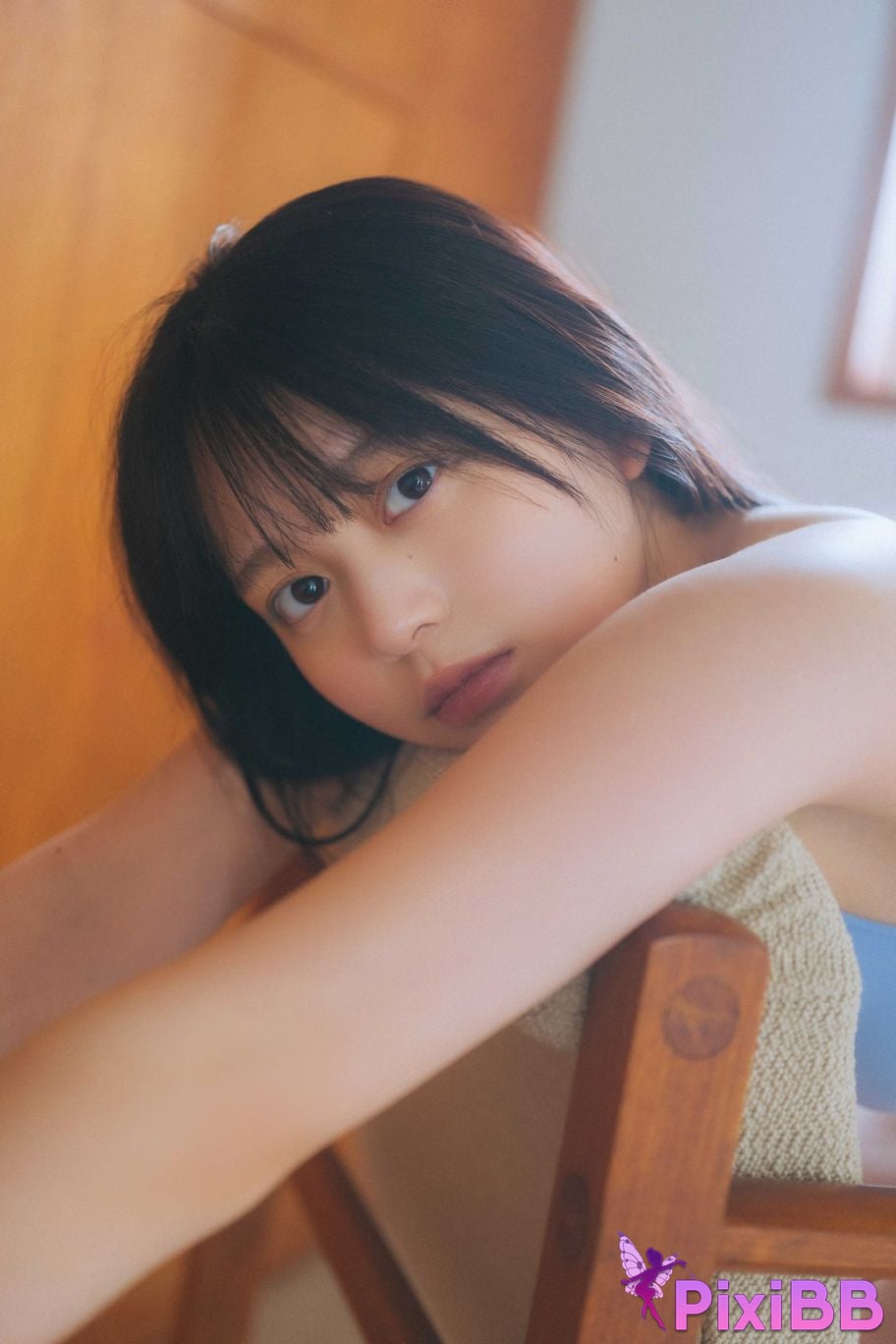 Japanese Idol Mai Horai Penglai dance FRIDAY digital photo book blue sound Vol.1 PixiBB.COM 020