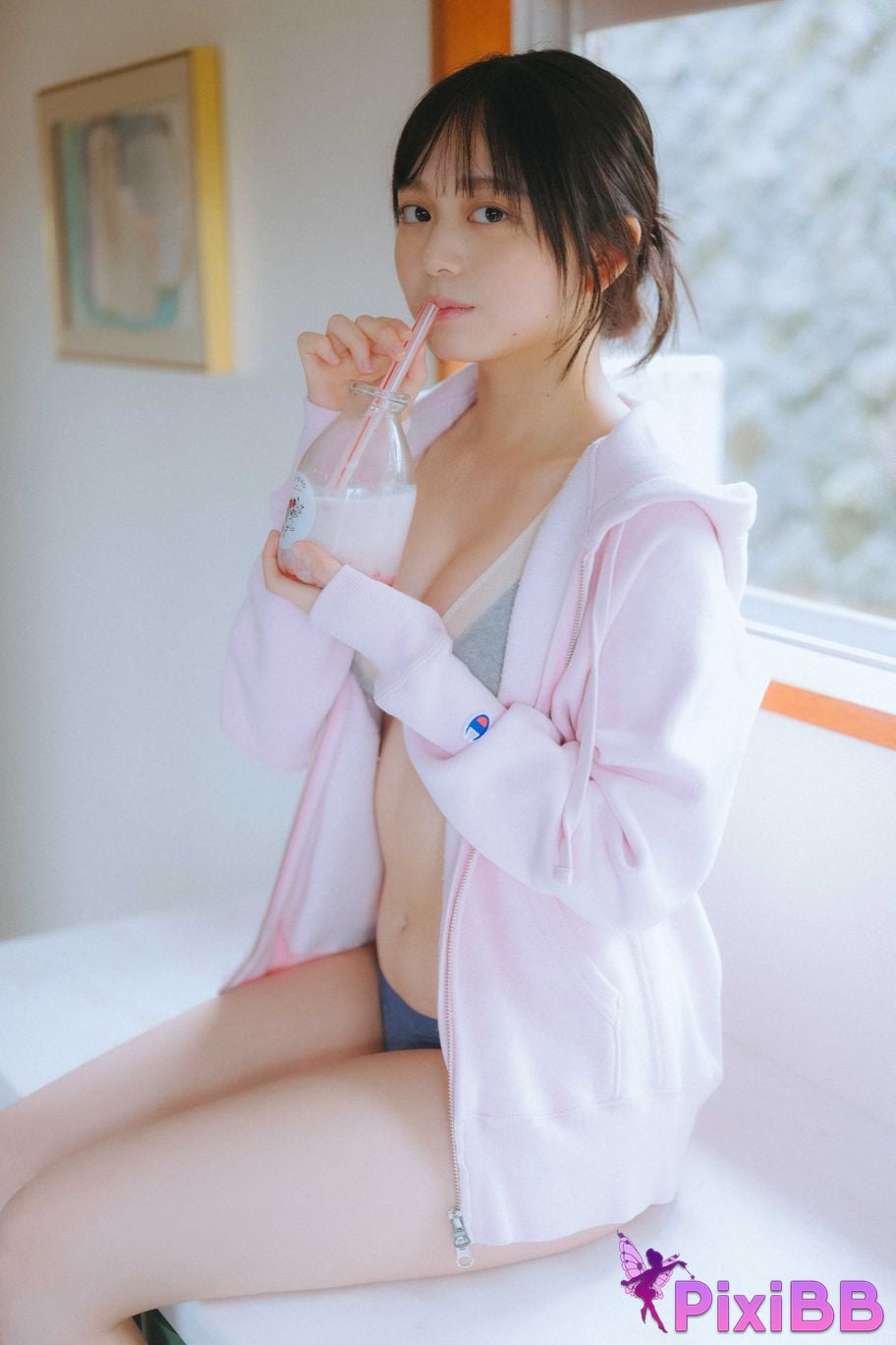 Japanese Idol Mai Horai Penglai dance FRIDAY digital photo book blue sound Vol.1 PixiBB.COM 056