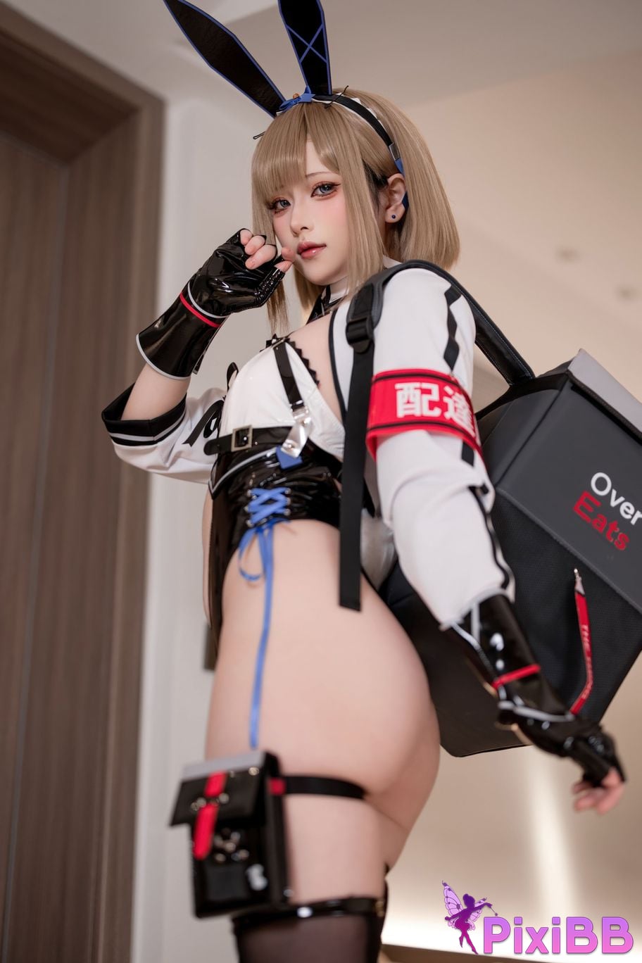 Cosplayer Island fish Takeaway bunny girl Xiaokui PixiBB.COM 003