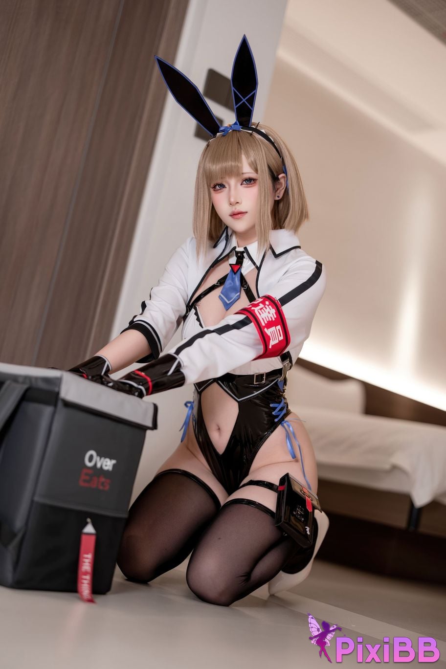 Cosplayer Island fish Takeaway bunny girl Xiaokui PixiBB.COM 011