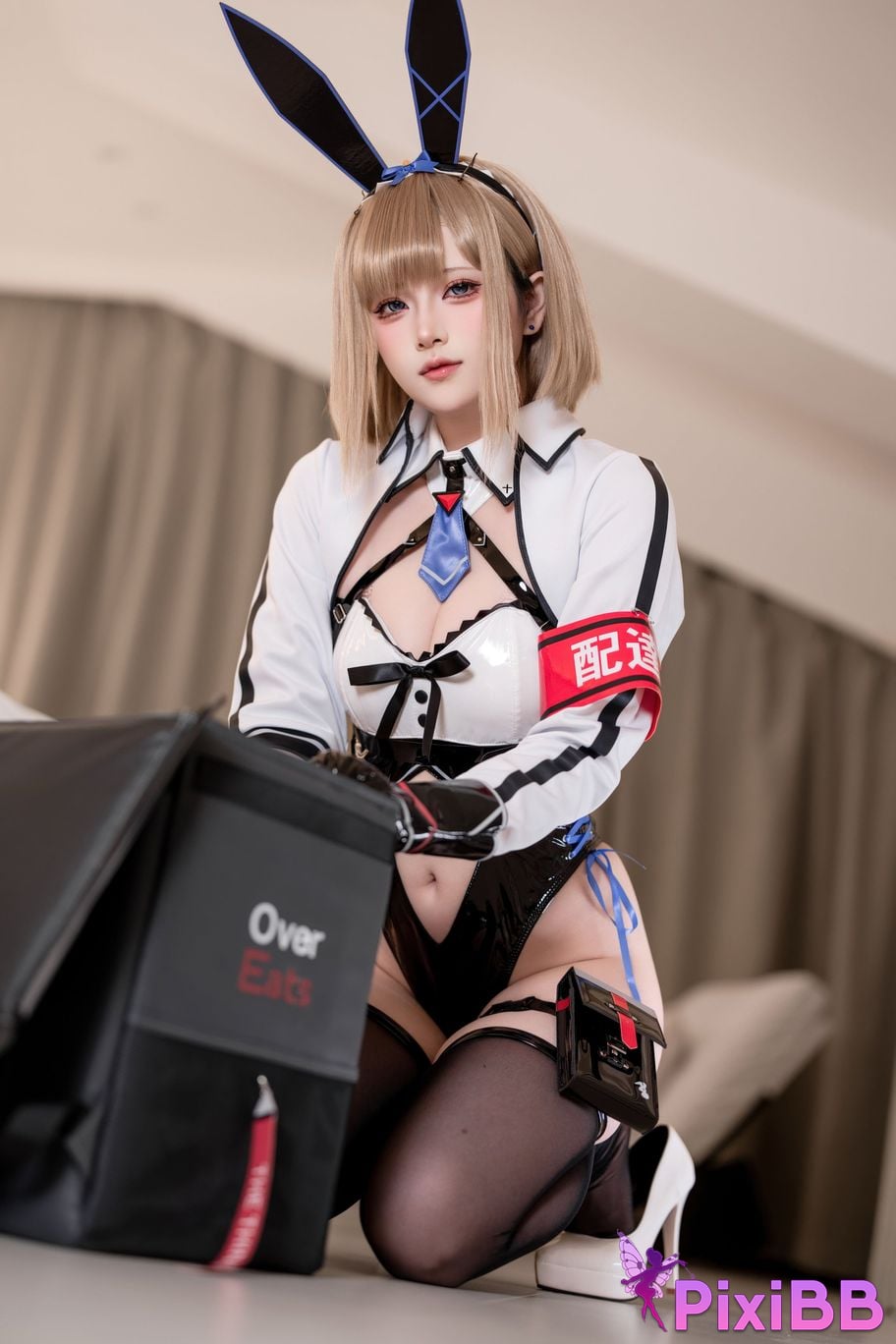 Cosplayer Island fish Takeaway bunny girl Xiaokui PixiBB.COM 019