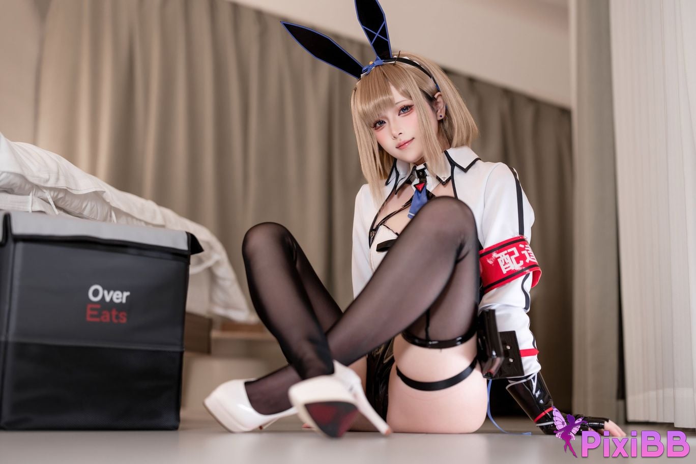 Cosplayer Island fish Takeaway bunny girl Xiaokui PixiBB.COM 022