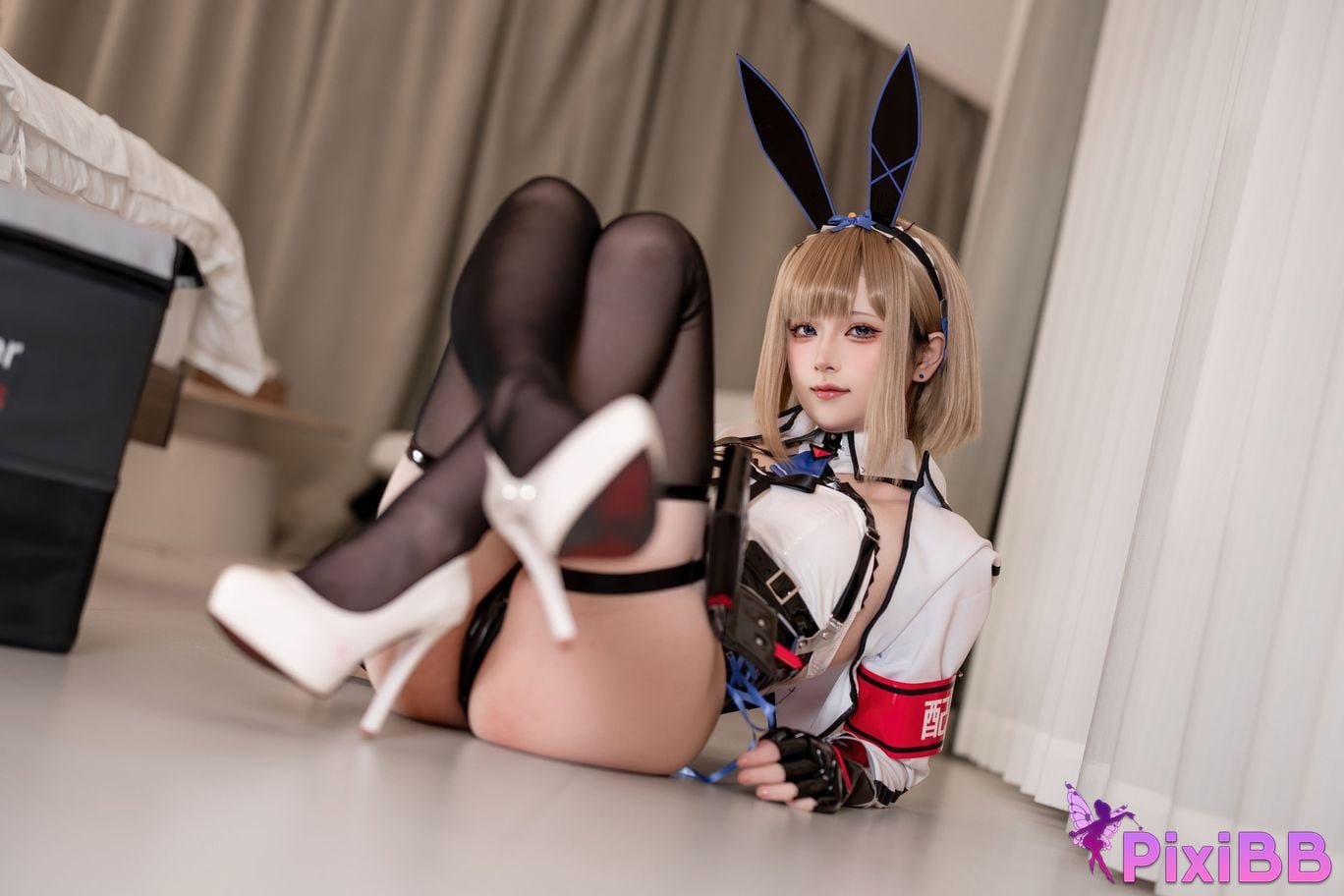 Cosplayer Island fish Takeaway bunny girl Xiaokui PixiBB.COM 026