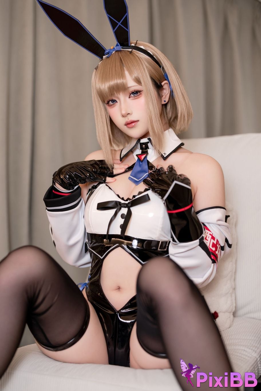 Cosplayer Island fish Takeaway bunny girl Xiaokui PixiBB.COM 055