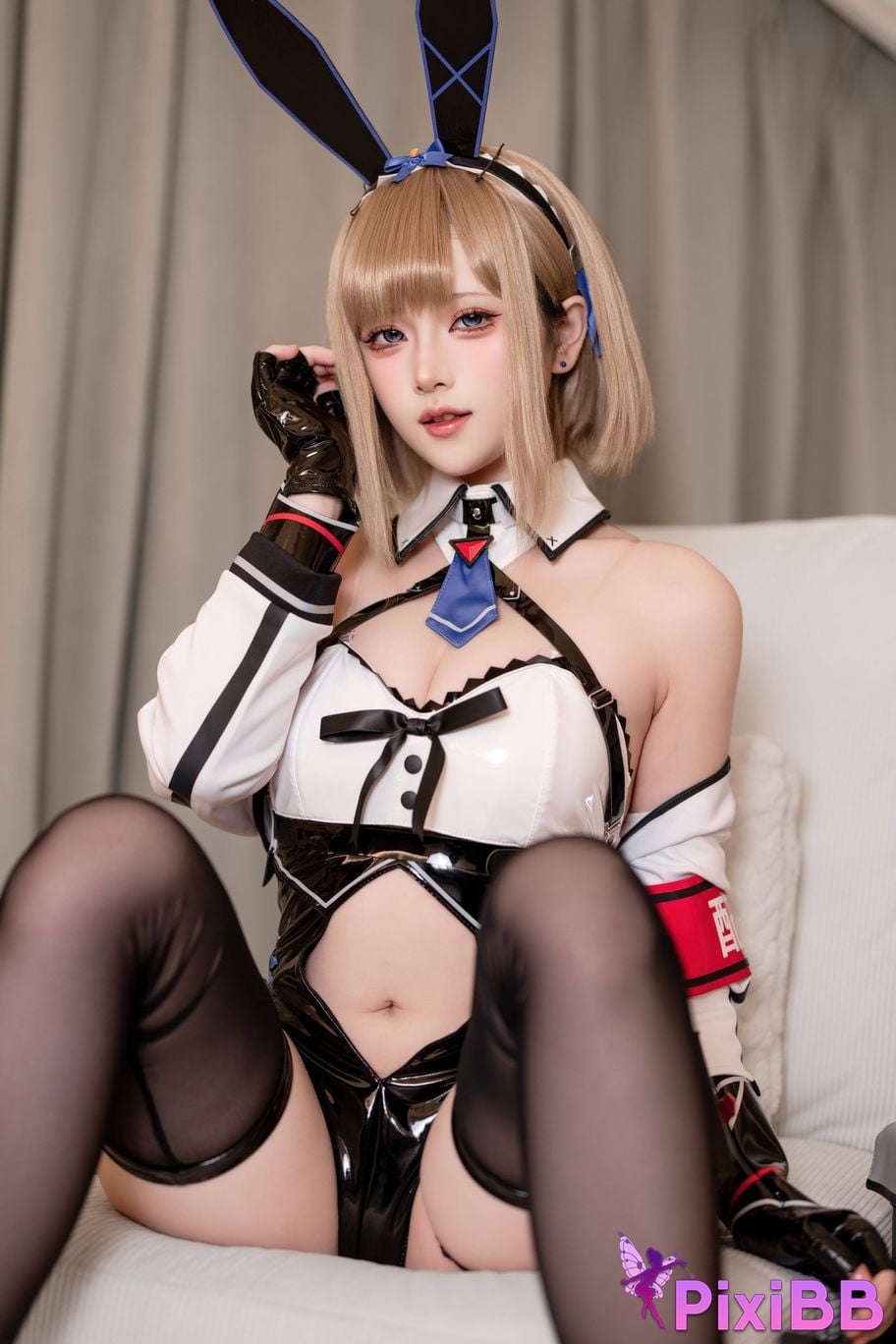 Cosplayer Island fish Takeaway bunny girl Xiaokui PixiBB.COM 058