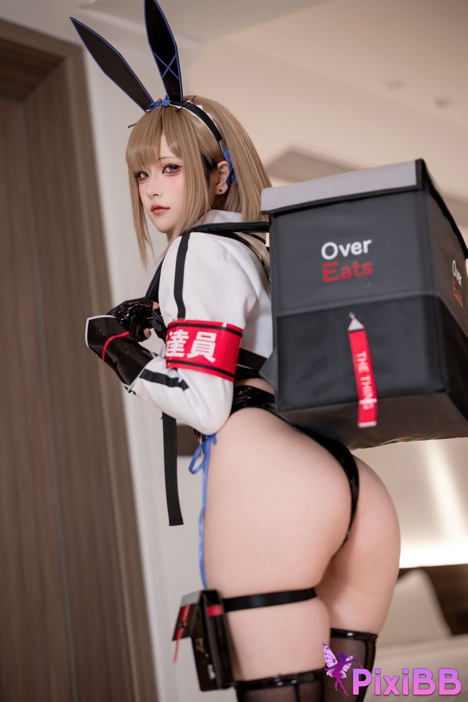 Cosplayer Island fish Takeaway bunny girl Xiaokui PixiBB.COM 066