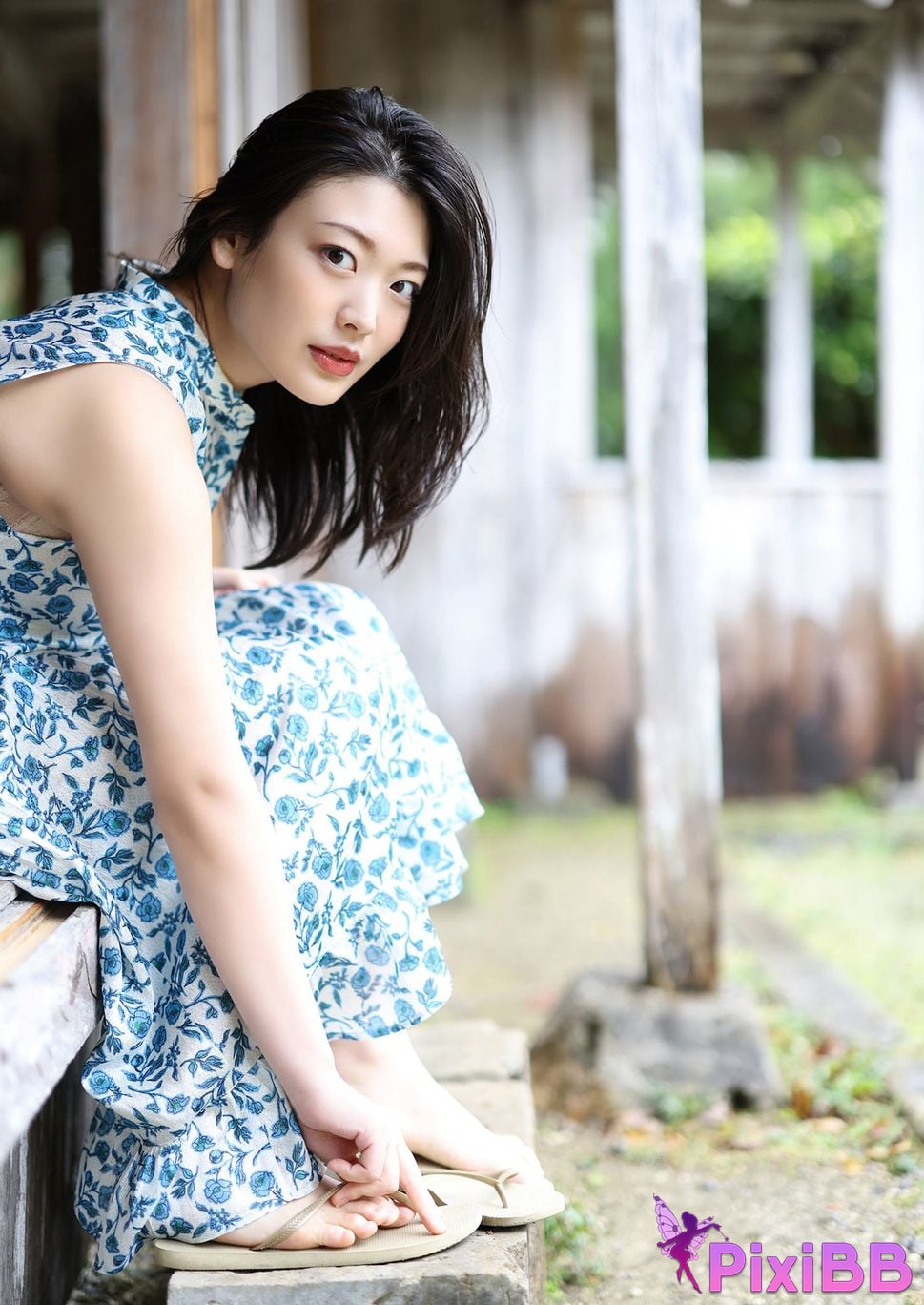 Japanese Idol Fubuki Kei Mu Kai sequence Spisan gravure photo book PixiBB.COM 048