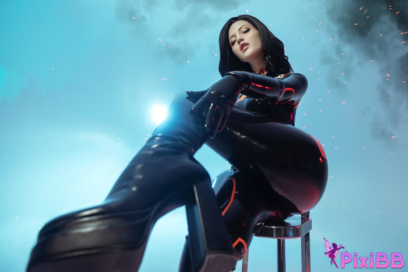 Lada Lyumos & Lady Melamori Commander Shepard & Miranda Lawson PixiBB.COM 25