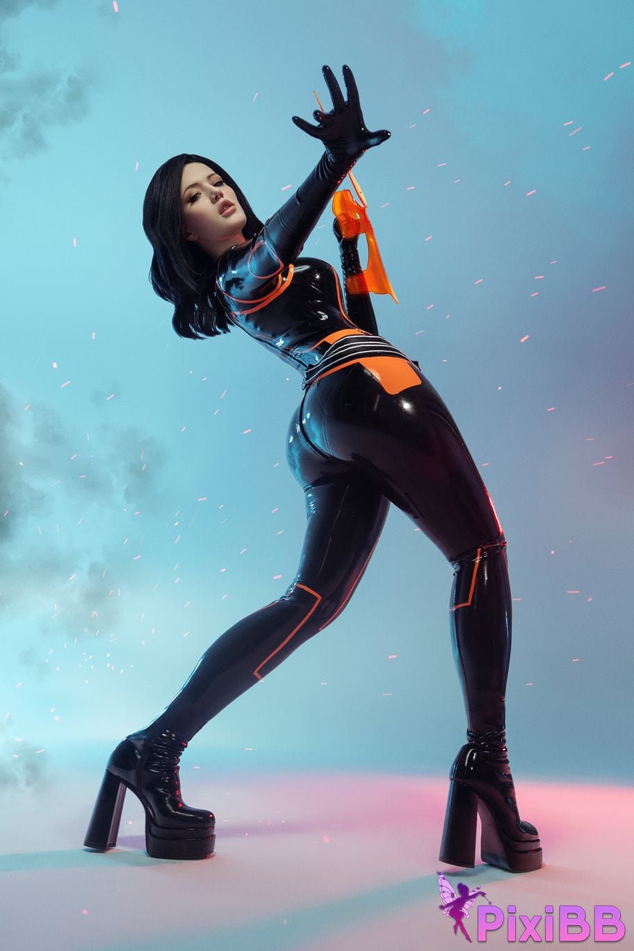 Lada Lyumos & Lady Melamori Commander Shepard & Miranda Lawson PixiBB.COM 27