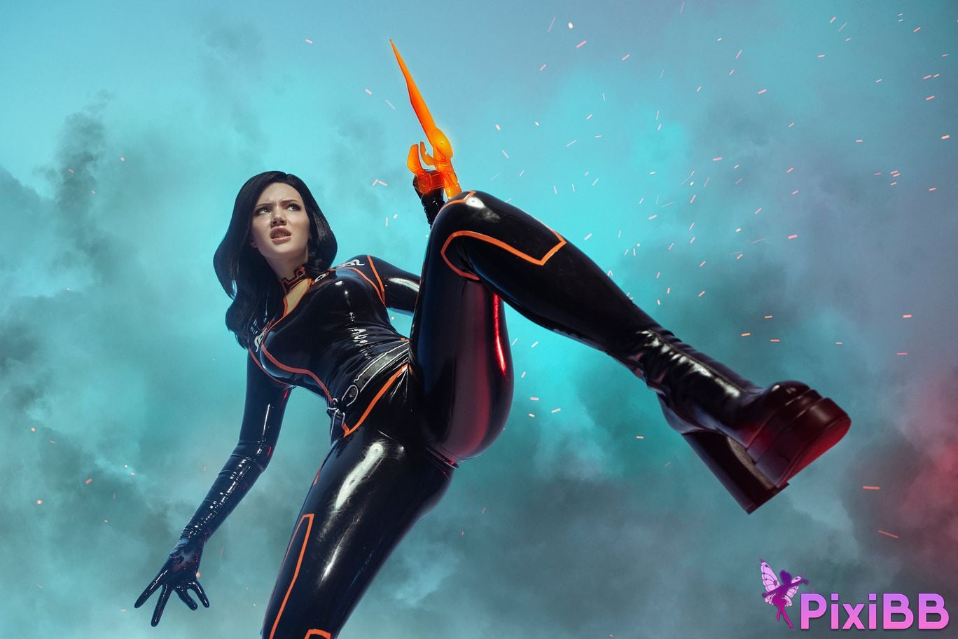 Lada Lyumos & Lady Melamori Commander Shepard & Miranda Lawson PixiBB.COM 28