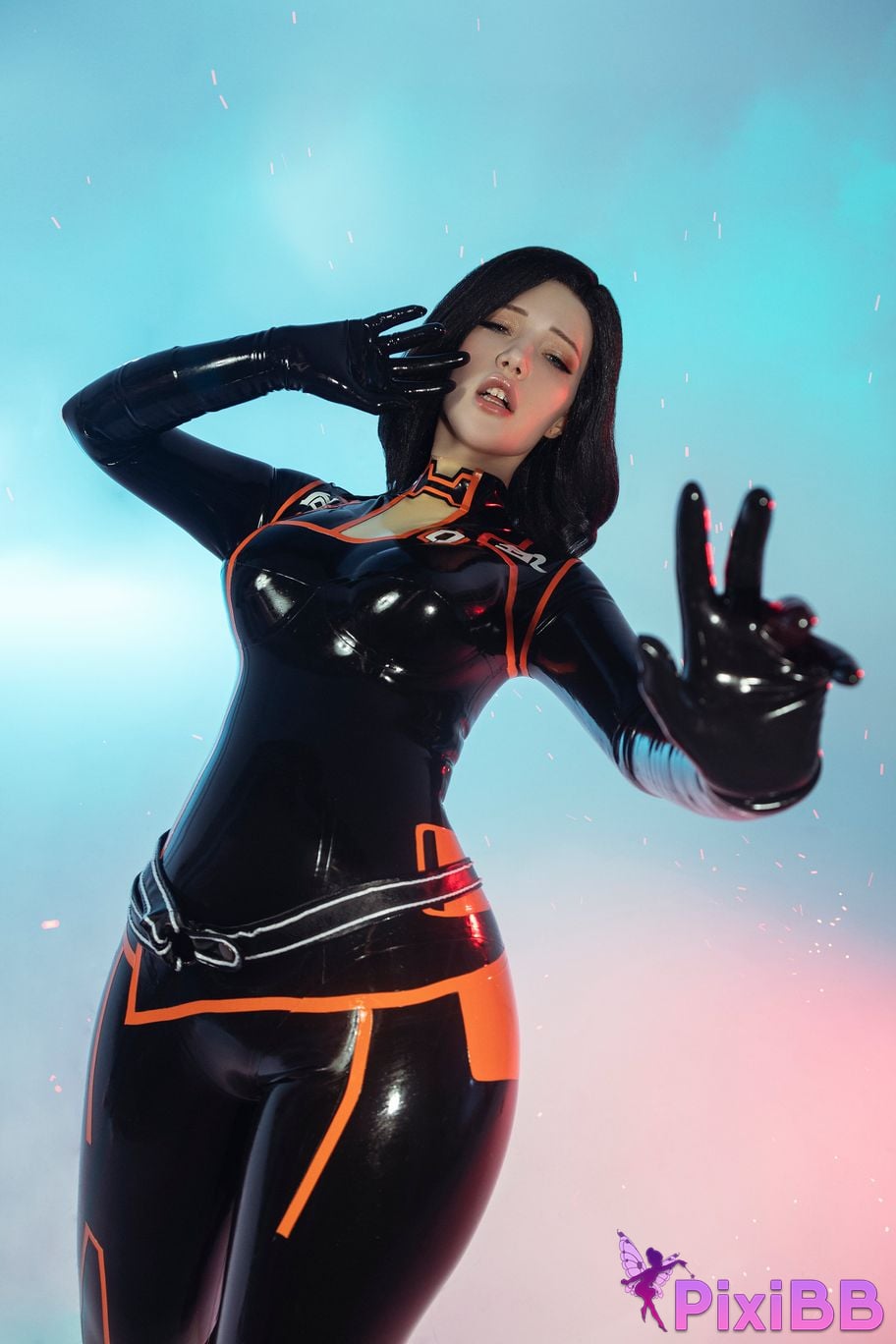 Lada Lyumos & Lady Melamori Commander Shepard & Miranda Lawson PixiBB.COM 35