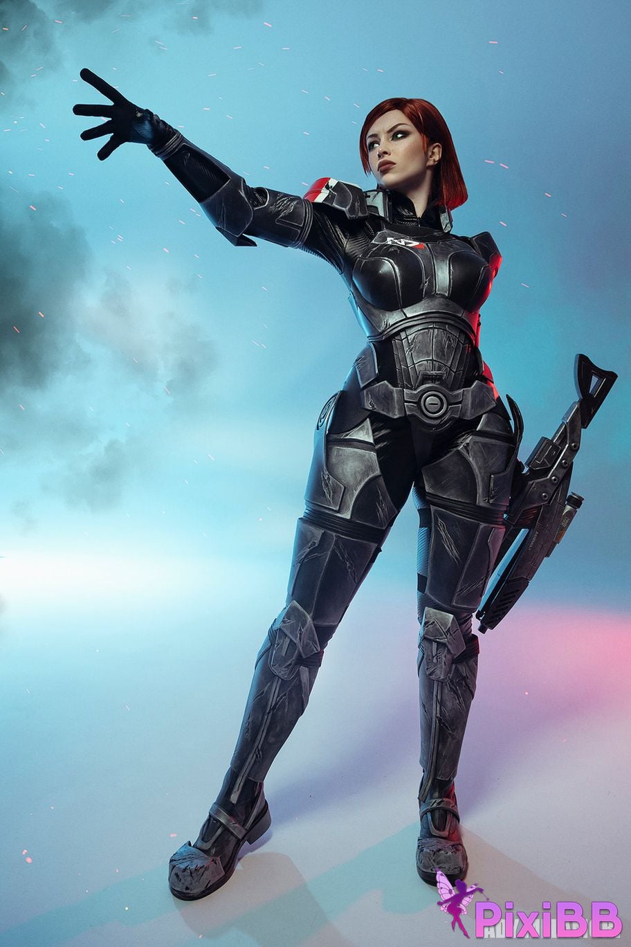 Lada Lyumos & Lady Melamori Commander Shepard & Miranda Lawson PixiBB.COM 55