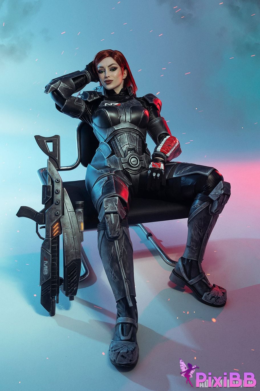 Lada Lyumos & Lady Melamori Commander Shepard & Miranda Lawson PixiBB.COM 85