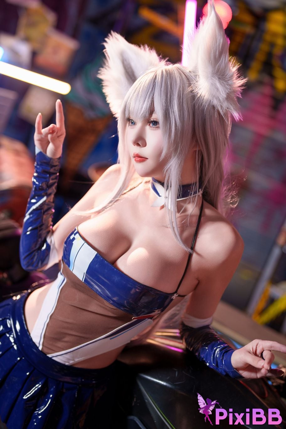 Cosplay Vanilla Meow Lulu Shinoo Racing PixiBB.COM 002