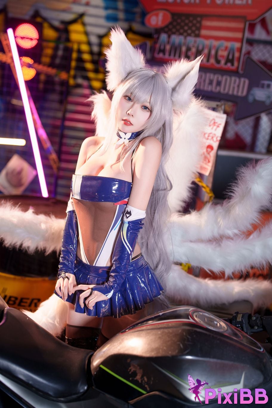 Cosplay Vanilla Meow Lulu Shinoo Racing PixiBB.COM 005