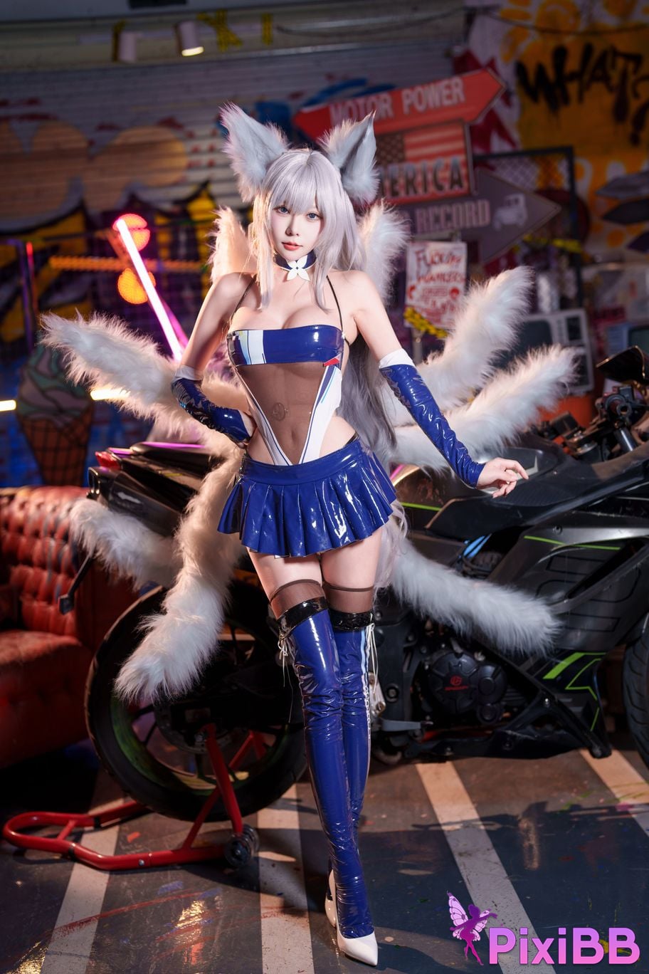 Cosplay Vanilla Meow Lulu Shinoo Racing PixiBB.COM 006