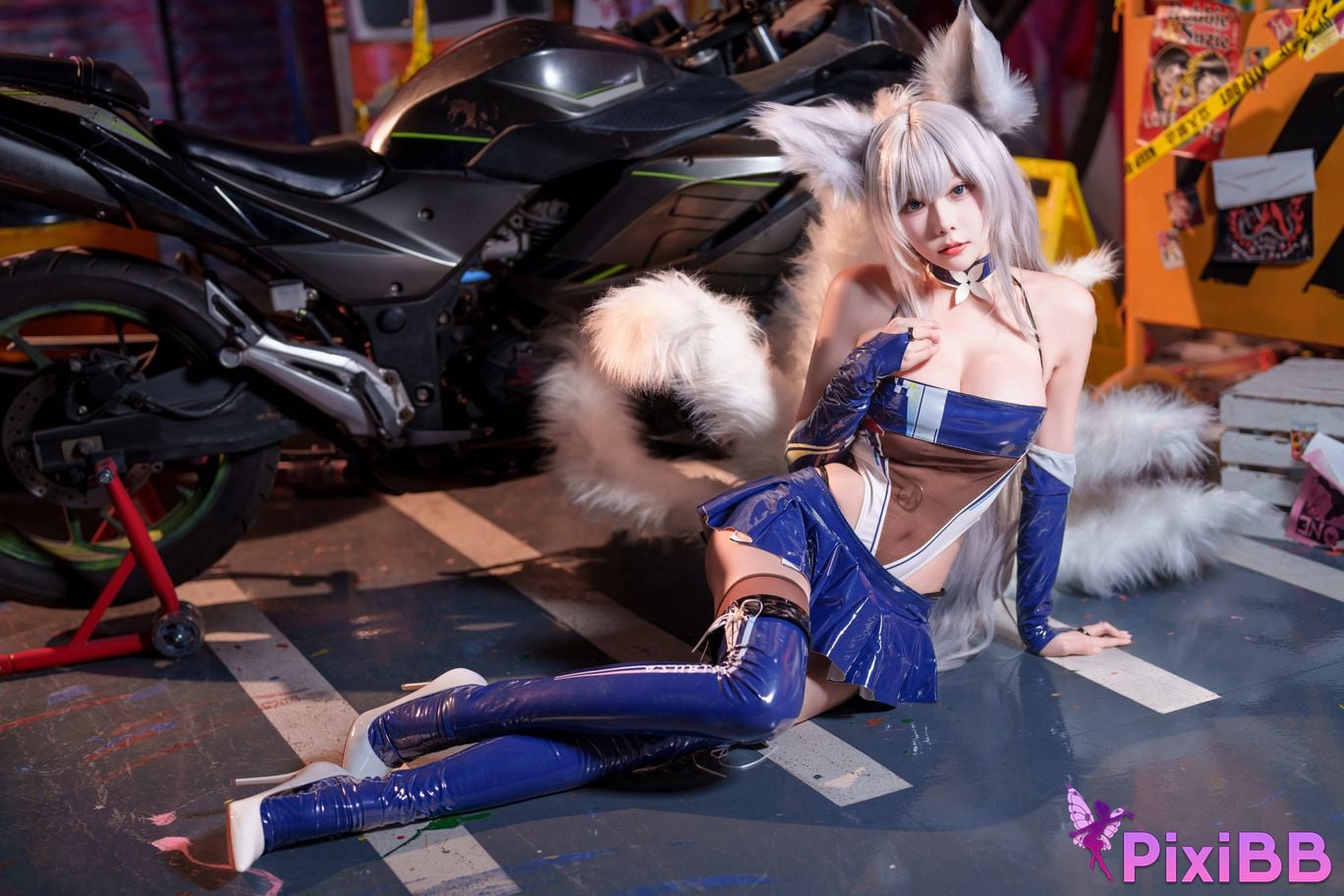Cosplay Vanilla Meow Lulu Shinoo Racing PixiBB.COM 008