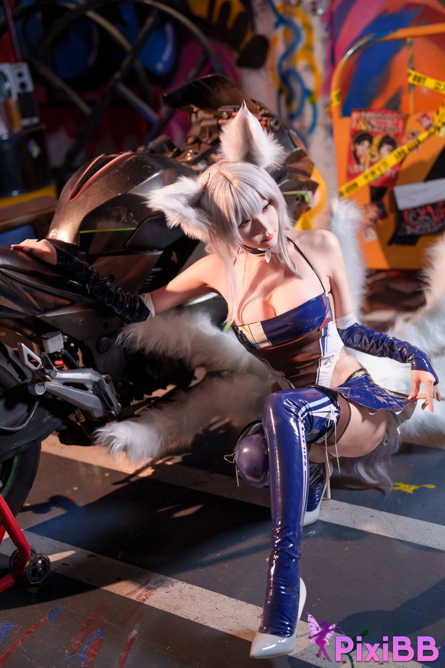 Cosplay Vanilla Meow Lulu Shinoo Racing PixiBB.COM 009