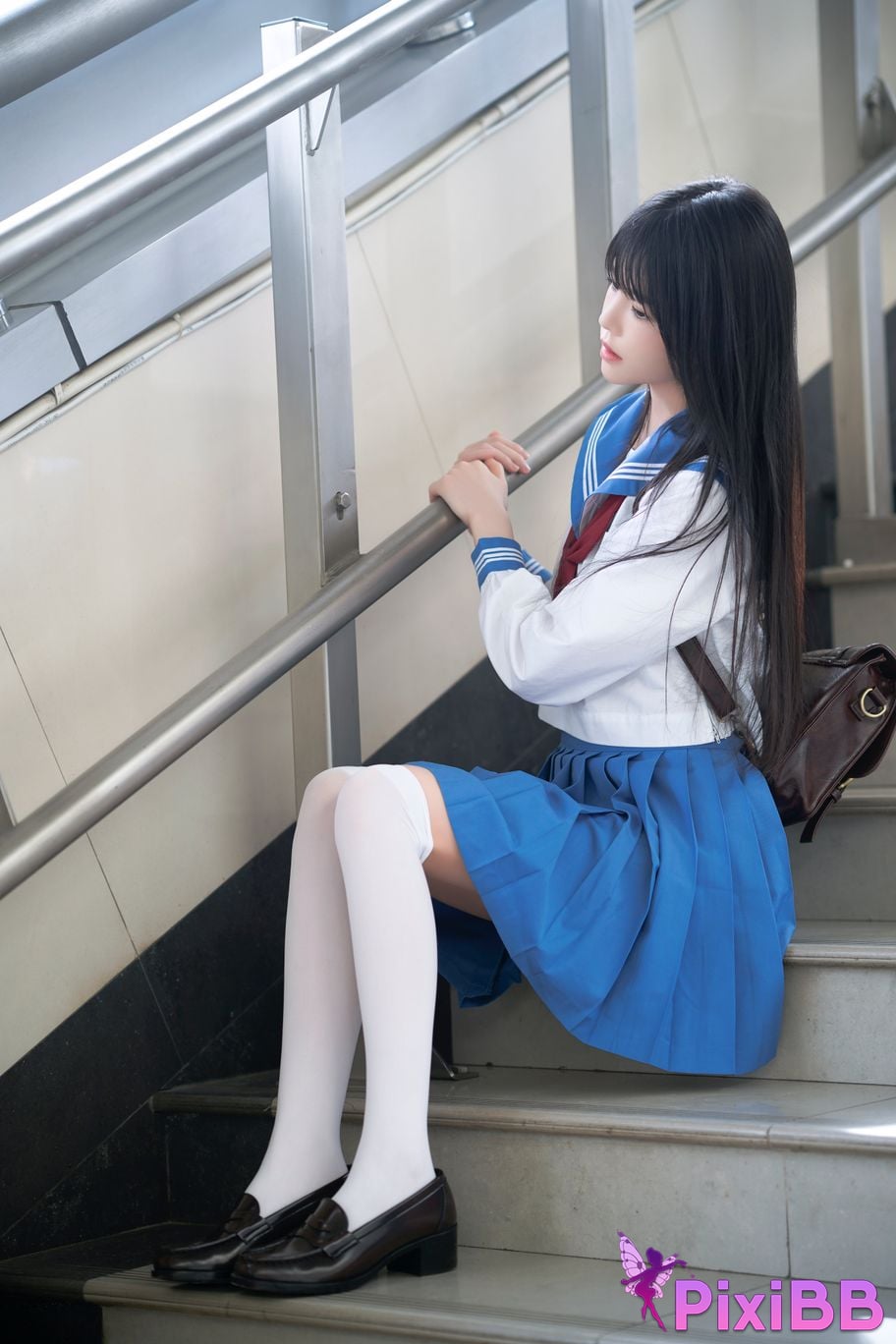 Cosplay Nan Di Subway JK PixiBB.COM 004