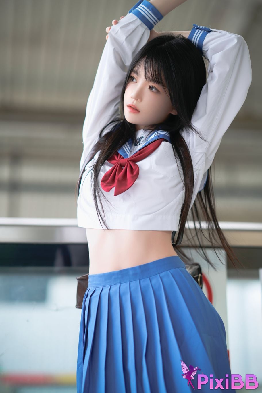 Cosplay Nan Di Subway JK PixiBB.COM 009