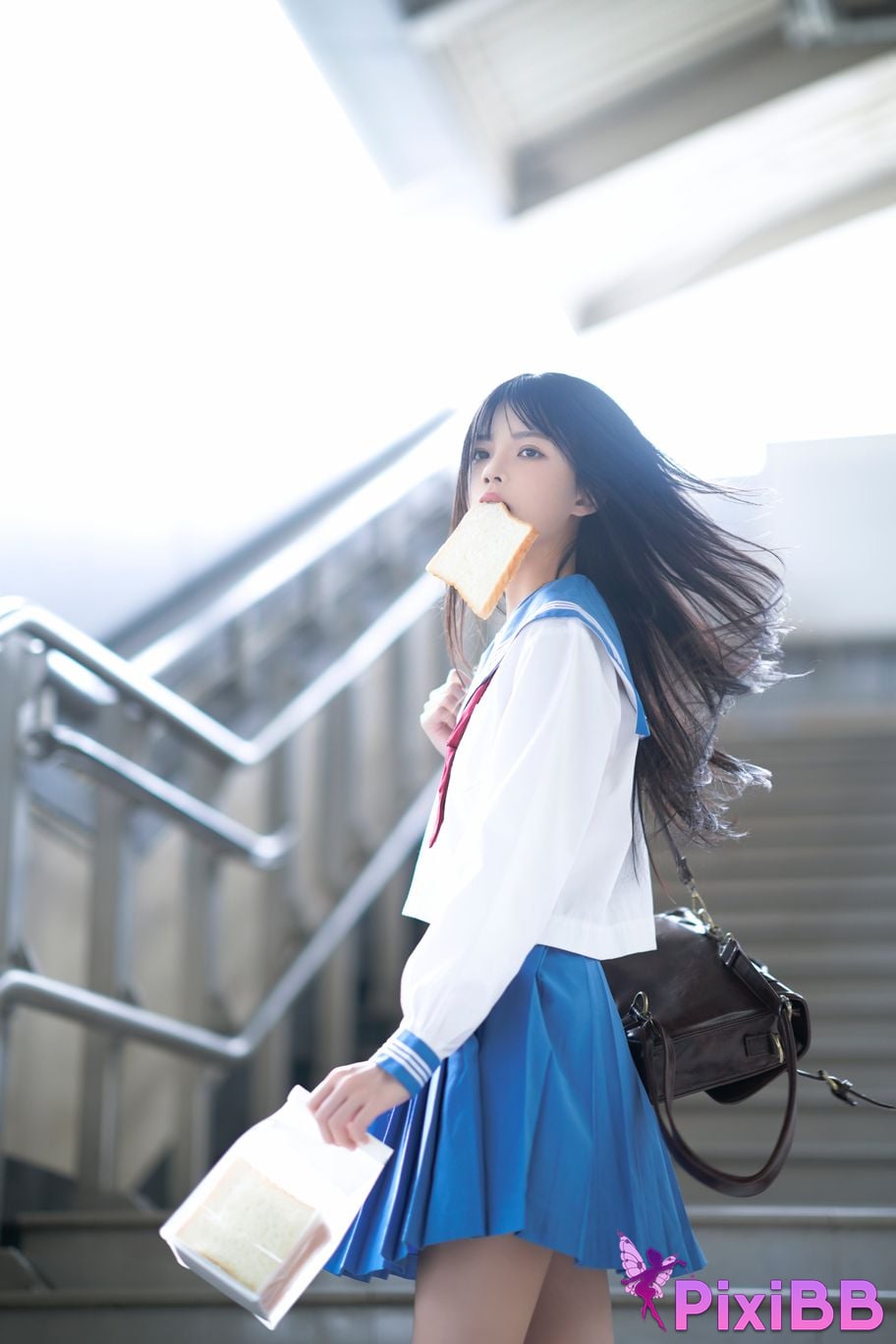 Cosplay Nan Di Subway JK PixiBB.COM 014