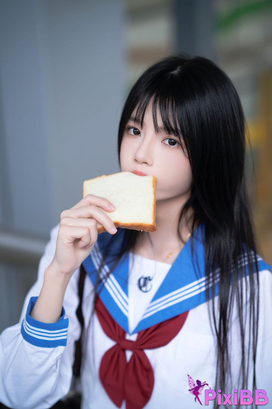 Cosplay Nan Di Subway JK PixiBB.COM 017