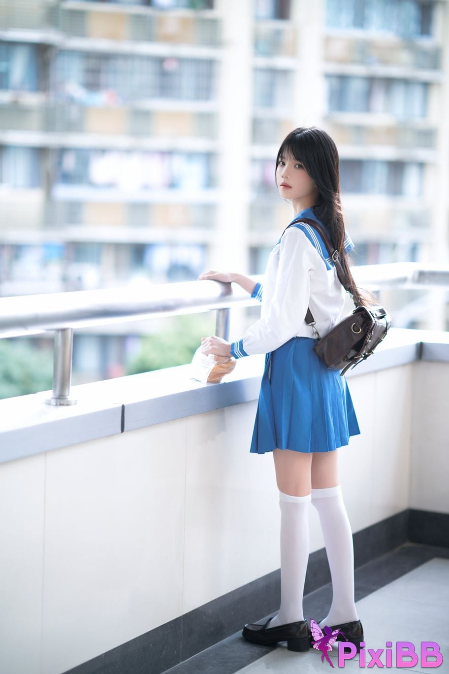 Cosplay Nan Di Subway JK PixiBB.COM 024