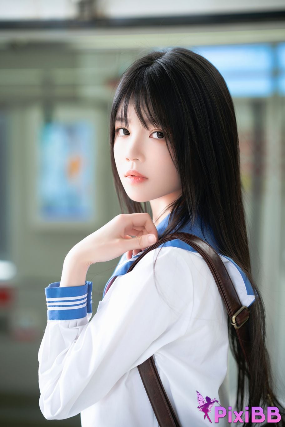 Cosplay Nan Di Subway JK PixiBB.COM 030