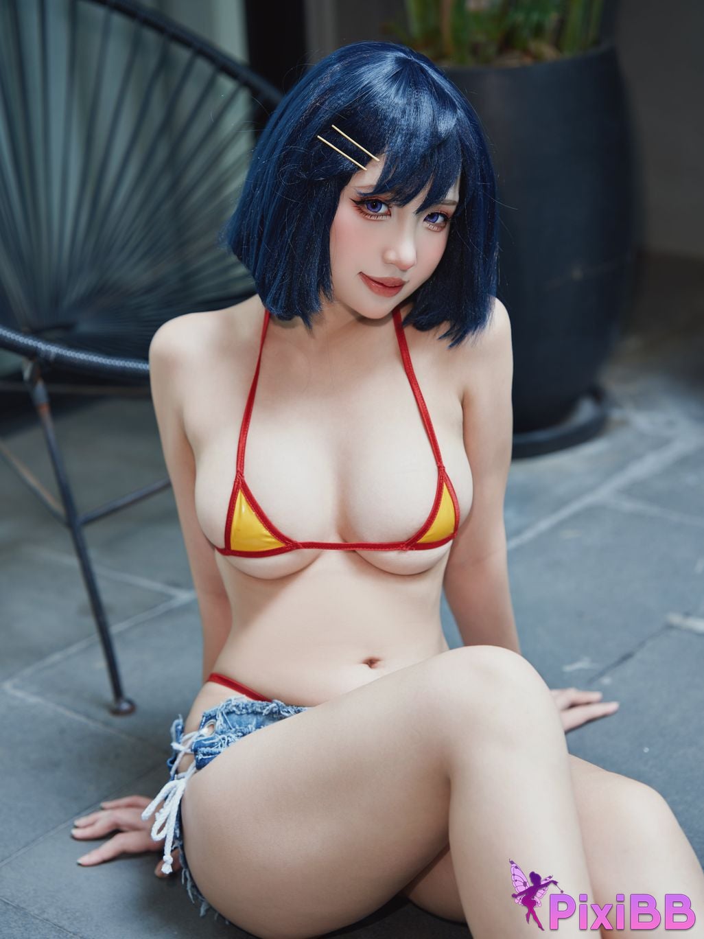 Puypuy プィプィ Tsubasa Hanekawa Bikini PixiBB.COM 43