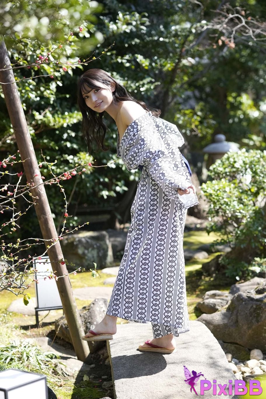 Japanese Idol Nitori Sayaka digital photo book secret trip bulgra PixiBB.COM 012