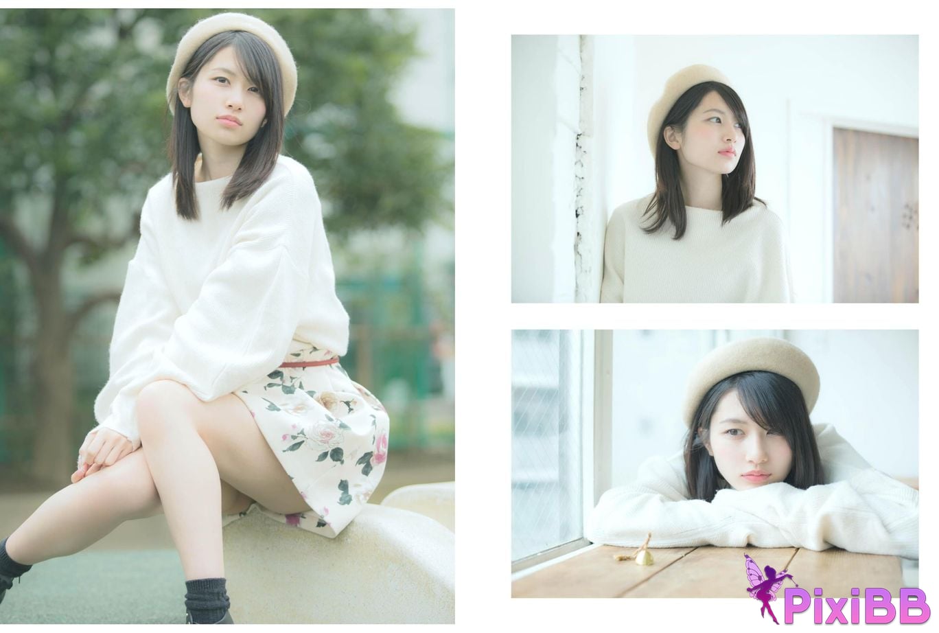 Japanese Idol Nitori Sayaka moreography Moagraphy Digital Photobook Sunflowers Mori Anna and others PixiBB.COM 011