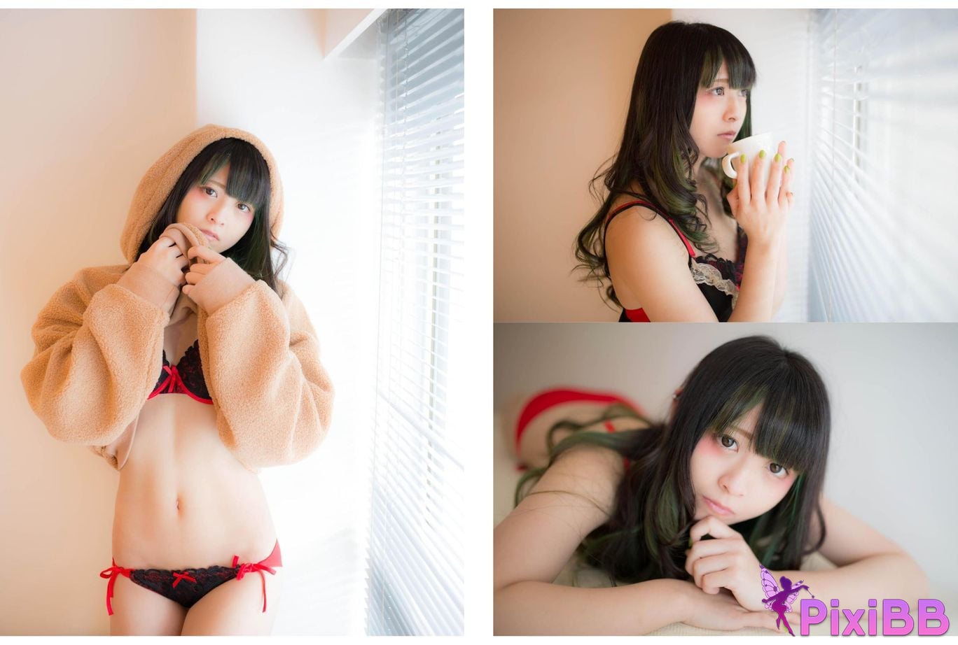 Japanese Idol Nitori Sayaka moreography Moagraphy Digital Photobook Sunflowers Mori Anna and others PixiBB.COM 016