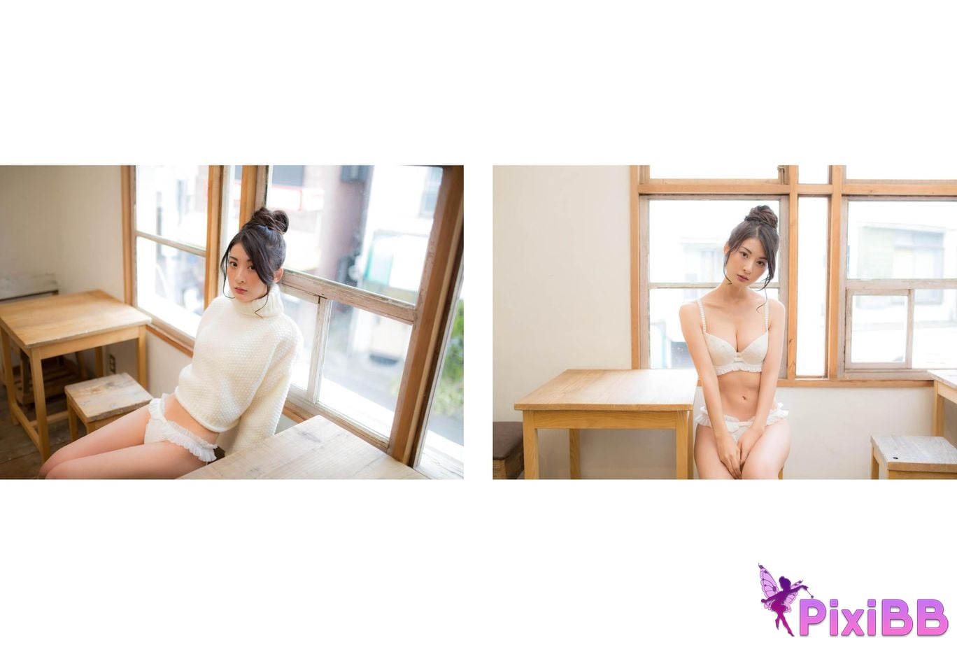 Japanese Idol Nitori Sayaka moreography Moagraphy Digital Photobook Sunflowers Mori Anna and others PixiBB.COM 044