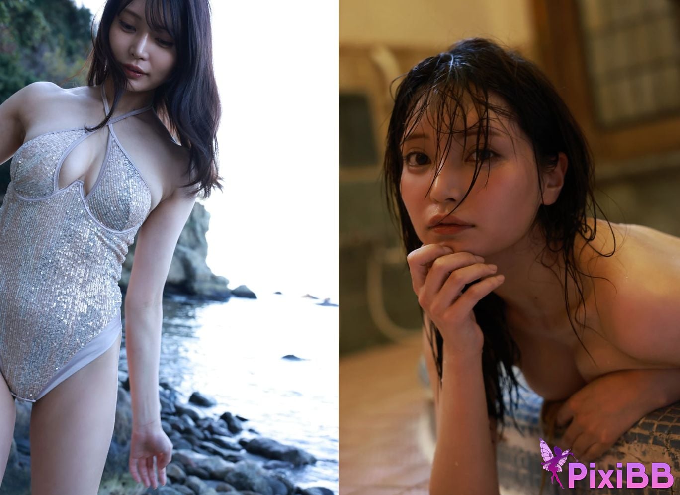 Japanese Idol Nitori Sayaka Shunsho Girl Vol.3 Wet gold bikini is a tangible cultural property PixiBB.COM 007
