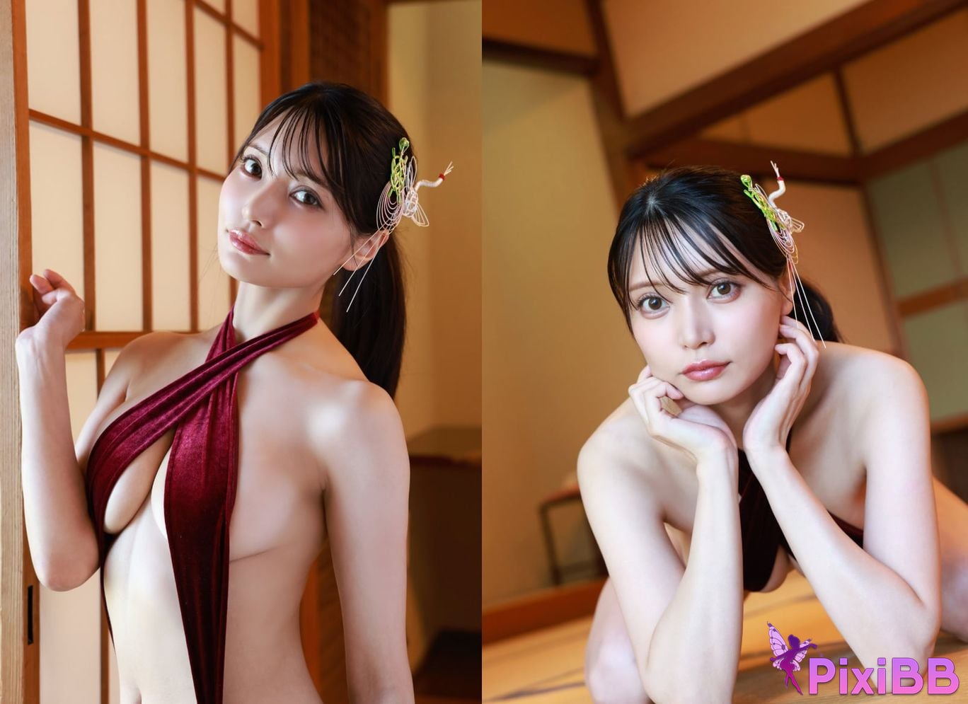 Japanese Idol Nitori Sayaka Shunsho Girl Vol. 2 Beautiful bust that has already surpassed its limit PixiBB.COM 004