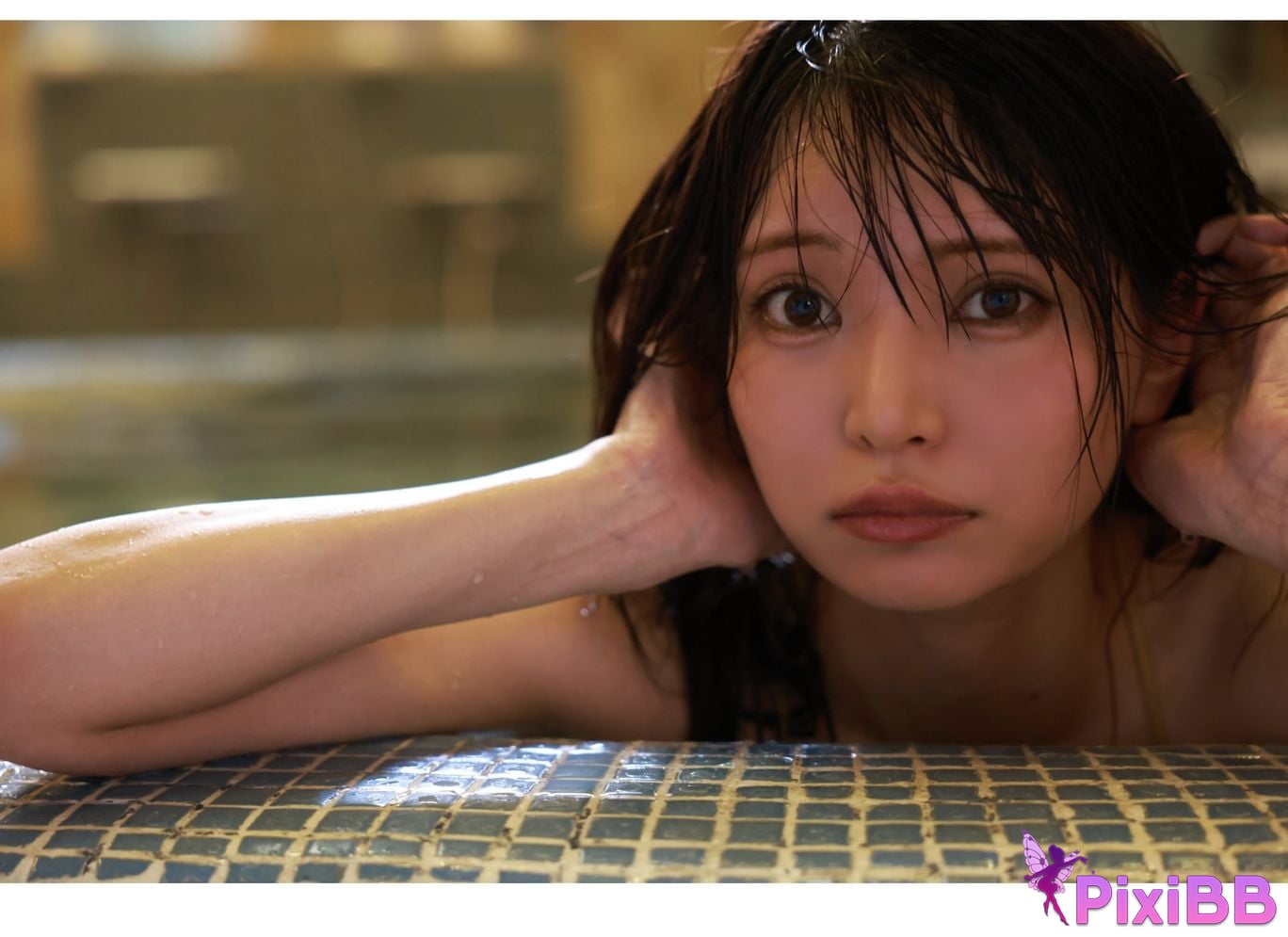 Japanese Idol Nitori Sayaka Shunsho Girl Vol. 2 Beautiful bust that has already surpassed its limit PixiBB.COM 012