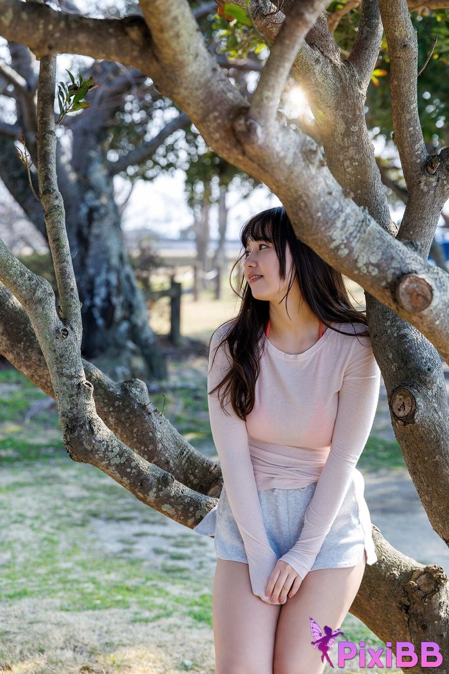 Japanese Idol Hongo Yuzuha Ben Xiang You Ba Expanded version Complete 50P Yanmaga Other YM2025 Year 21 Issue unreleased cut digital photo book PixiBB.COM 004