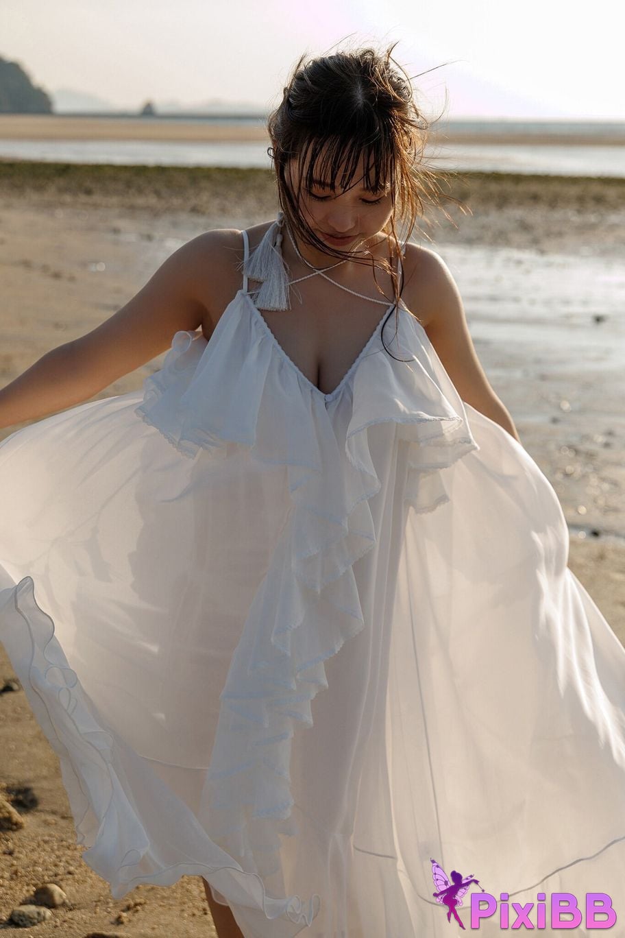 Japanese Idol Hongo Yuzuha Ben Xiang You Ba Expanded version Complete 50P Yanmaga Other YM2025 Year 21 Issue unreleased cut digital photo book PixiBB.COM 027